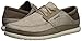 Crocs Men's Santa Cruz Playa Lace-Up Sneaker | Comfortable Casual Loafer, Khaki/Stucco, 8 M US