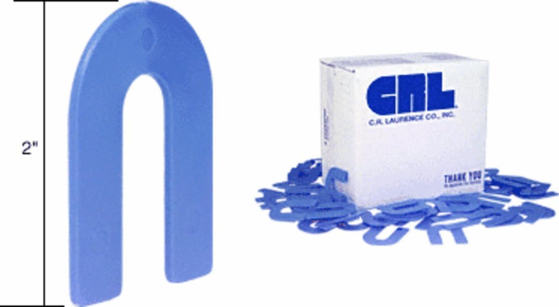 CRL Blue 1/16" x 2" Plastic Horseshoe Shims Amazon.ca Tools & Home
