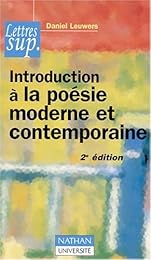 Introduction à la poésie moderne et contemporaine