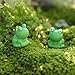 MagiDeal Miniature Fairy Garden Micro Landscape Mini Dollhouse Bonsai Decor Frog Pack of 10