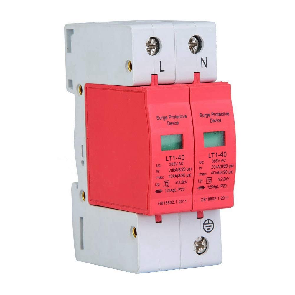 Overcurrent Stop, 2P Protector Phone Arrester Tele Protector Low Voltage Arrester (2P40KA)