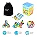 Innoo Tech G1843 Magnetic Building Blocks Creative and Educational Gift for Kids, Multicolor (Pack of 76)