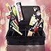 Primalour Large Makeup Train Case - Professional Travel Makeup Bag for Women - Cosmetic Makeup Case with Brush Holders, Dividers, and Toiletries Storage - Easy to Carry, Heavy Duty and Waterproof