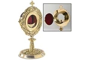 CHRISTIAN BRANDS CHURCH Monstrance-Luna Gld Plate 11"