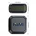 HaMi Waterproof Bluetooth Speakers, Portable Wireless Speakers 4.0 with 12 Hour Playtime , Rugged Shockproof Shower Speaker With Built-In Microphone [12-Month Warranty]- Army Green