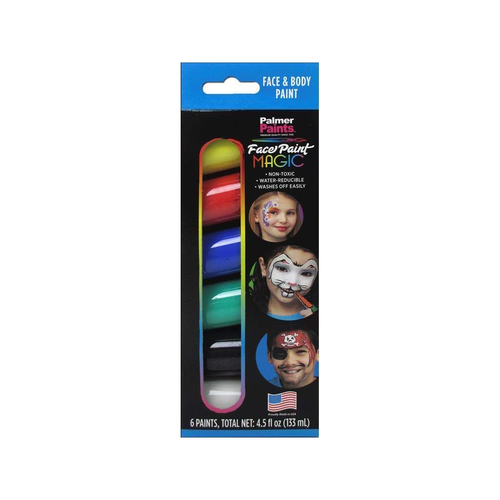 Palmer Face and Body Paint Set, Other, Multicoloured, 3.81x8.25x23.49 cm