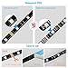 TINGKAM 32.8ft(10M) RF Strip Lights Compatible Alexa,Wireless WiFi Smart Phone Controlled Light Strip Kits 300leds 5050 Waterproof Strip Lights,Working with Android and iOS, Google Home Assistant