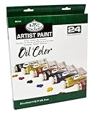 Royal & Langnickel Oil Color Artist Tube Paint, 21ml, 24-Pack