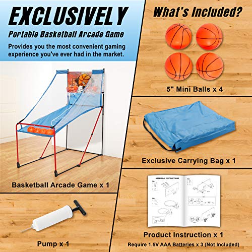 Sportcraft Basketball Arcade Gifts Kids Basketball Games for Boys