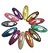Ababalaya Multi-Colored Hijab Pins (Set of 12) (Multicolored)