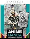 ANIME MANGA Coloring Book for Grown-Ups Vol.1 (Volume 1)