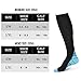 ASTAS Compression Socks for Men & Women (2 Pair) Sport Running Socks,Relief Prevent Swelling Shin Pain, Blood Circulation, Varicose,BEST Stockings S/M (adult5.5-8.5) & L/XL ( adult8-15.5)
