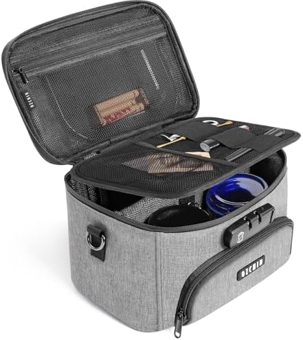 Amazon.com: OZCHIN Large Smell Proof Bag with Combination Lock