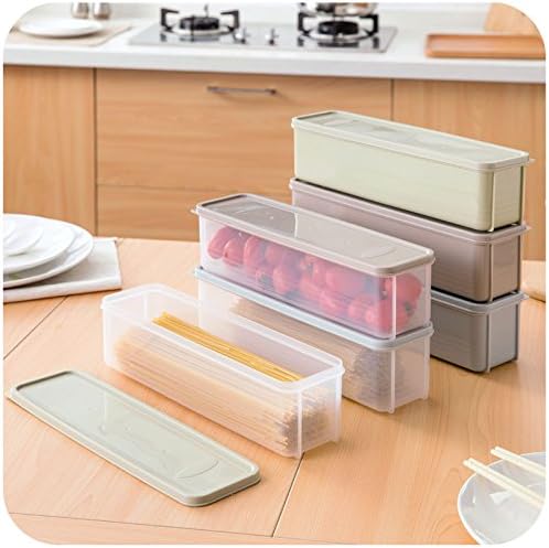 Japanese-style noodle kitchen refrigerator box lid plastic food storage box crisper drawer finishing box