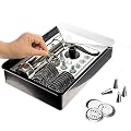 Cookie Press Kit, Includes Storage Case with 25 Seasonal Discs & 8 Icing Tips, Plus FREE Recipes, Helpful Tips and How To Use Videos. DKST Kitchen's Highest Quality Spritz Dough Gun Biscuit Maker