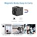 Mini Wireless Home Security Camera, PORTOCAM WF98 960P Wireless Suveillance Camera Body Camera Video Recorder with Motion Detection and Night Vision for Home Security, Support Max 128GB (NO SD Card)