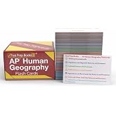 AP Human Geography Study Cards 2026-2027: AP Human Geography Prep and Practice Test Questions [Color Coded]