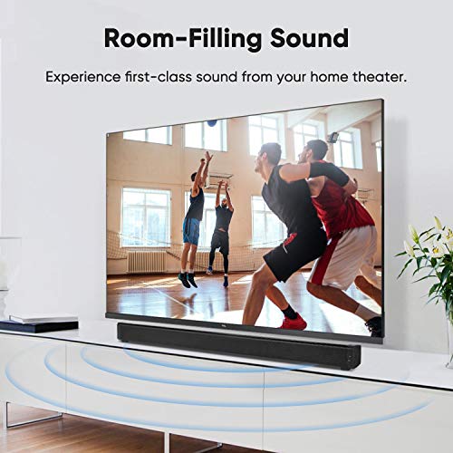 Sound Bars for TV, 32 inch Soundbar with Subwoofer, Wired & Wireless