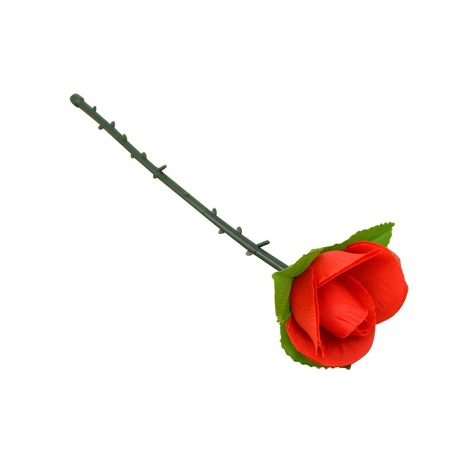 EAJORN Retractable Rose Flower Trick Perfect for Beginners Surprise Your Audience Professional Magician Props Wedding Shows, 25cm/9.84''