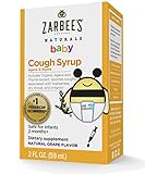 Zarbee's Naturals Baby Cough Syrup with Agave & Thyme, Natural Grape Flavor, 2 Ounce Bottle
