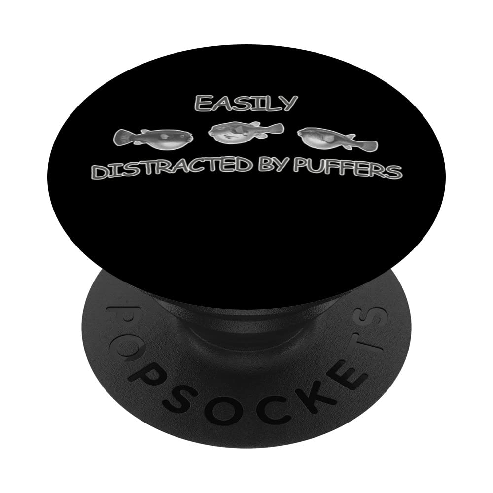 Puffer Pufferfish Tetraodon Reef Tank PopSockets Swappable PopGrip
