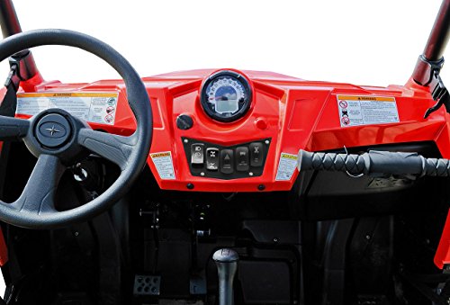 image for STV Motorsports Custom Black Aluminum Dash Panel for Polaris RZR XP 90