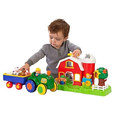 Old MacDonald Farmhouse and Tractor Set 