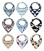 Baby bandana drool bibs, 9-Pack for Boys and Girls, unisex, 