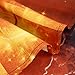 SDIII 4PCS Fiery Basketball Sheets Set Full, Soft Microfiber Sports Sheets Full, Basketball Bedding Sheet Set for Boys Girls Kids and Teens