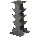 WeGym Dumbbell Racks, Space Saving Solution, Sturdy Cast Iron, Home Workout Storage, Heavy Weights Bearing, Home Strength Tra