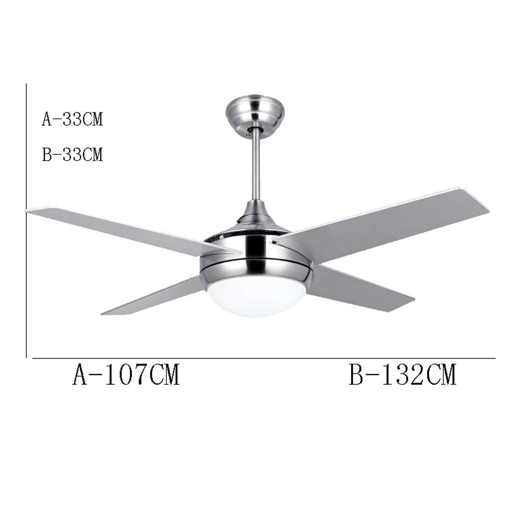 Ceiling Fan Lamp Nordic Retro Living Room Dining Room Household