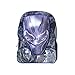 Black Panther Marvel 16 inch Backpack with Detachable Molded Lunch Box, School