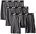 PUMA Men's Boxer Briefs 3 Pack, Dark Grey, Small