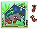 Djeco DJ01484 3 Layer Puzzle- Cabana Puzzle