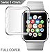 IOVECT Apple Watch 3 Case [42mm], iwatch Screen Protector CYJ20 TPU All-Around 0.3 MM High Transparency Full Cover For 2017 New Apple Watch Series 3