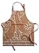 Maison d' Hermine Kashmir Paisley 100% Cotton Apron with an Adjustable Neck & Hidden Center Pocket, 27.50 - inch by 31.50 - inch