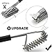 RVZHI Grill Brush with Integrated Cleaning Scraper,18 Inches 3 in 1 BBQ Grill Brush, Durable & Effective, Barbecue Grill Cleaning Brush Kit 360°Rotation Clean Safe & Perfect Barbecue Tool