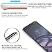 LeYi for Moto Z Case,Moto Z Droid Case (NOT FIT Moto Z Play) with HD Screen Protector for Girls Women, Shiny Glitter Liquid Clear TPU Protective Phone Case for Motorola Moto Z Droid Edition Blue