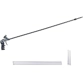 AWF PRO Spray Foam Gun 40" Long Nozzle | High Precision, Adjustable Flow Control, Adjustable Swivel Tip, Contractor-Grade Pro Applicator for Insulating Foam Sealant