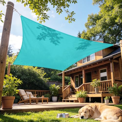 E&K Sunrise Turquoise Sun Shade Sail Rectangle