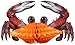 Tissue Crab Party Accessory (1 count) (1/Pkg)