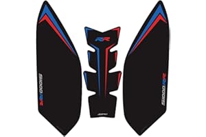 TZMAPU Compatible With S1000R S1000RR,Motorcycle Tank Protector,Non-slip Fuel Tank Sticker Kit Rubber Protective Pads Motorcycle AccessoriesAccessories