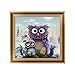 SCASTOE Owls DIY 5D Diamond Embroidery Painting Cross Stitch Craft Home Decor