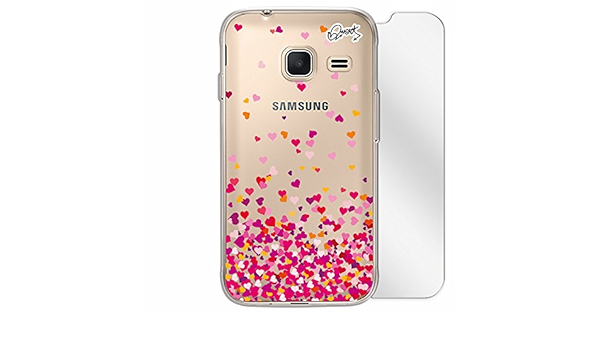 Capa + Película de Gel para Samsung Galaxy J1 Mini - NOVOS CORAÇÕES - Quark  | Amazon.com.br