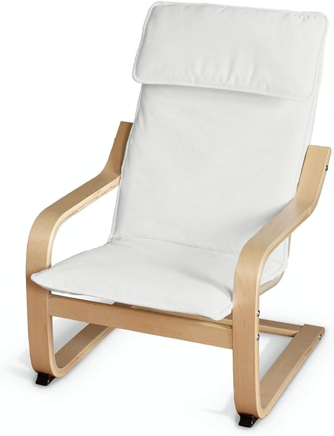 Dekoria Fire Retardant IKEA POÄNG Fauteuil pour Enfant AbatJour Doux (Blanc Chaud) Amazon.fr