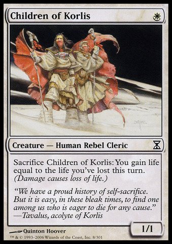 Magic: the Gathering - Children of Korlis - Time Spiral