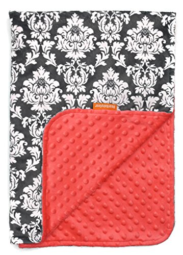 Dear Baby Gear Deluxe Baby Blankets, Custom Minky Print Grey and White
Damask Coral Minky Dot Dear Baby Gear Deluxe Baby Blankets, Custom Minky Print Grey and White
Damask Coral Minky Dot