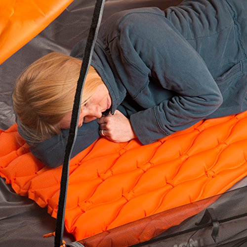 Ultralight Sleeping Pad by VENTURE 4TH | Lightweight, Compact, Durable, Tear Resistant, Supportive and Comfy | For Camping , Traveling , Lounging , Sleeping Bags , Hammocks , Hiking and More | Blue - Thumbnail 7