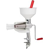 Johnny Apple Sauce Maker, Tomato Sauce Maker, Remove Skins &amp; Seeds From Produce, Model 250 Clamp Based Food Strainer (Basic Strainer)