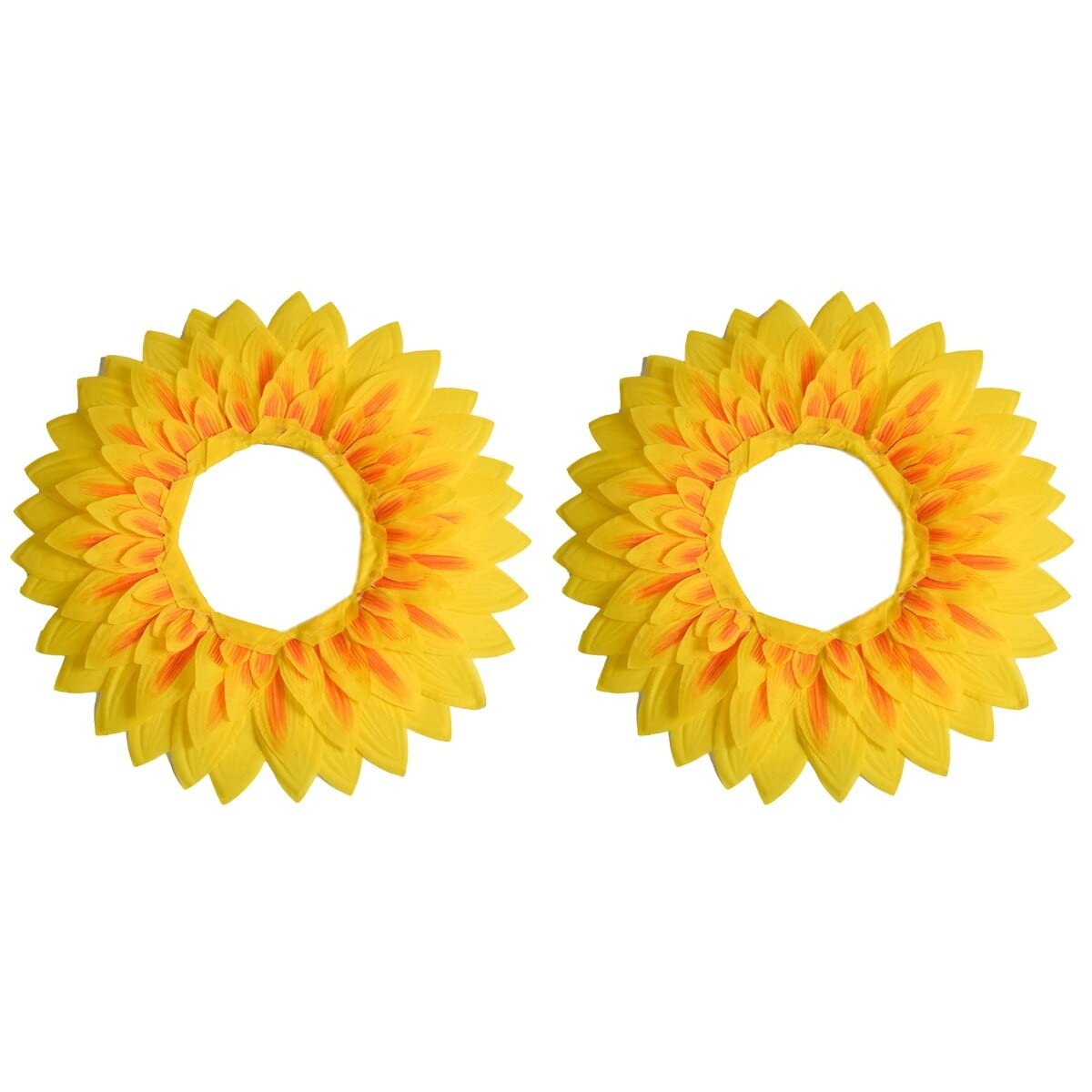 ifundom Kids Sunflower Headgear Lightweight Flower Costume Headpiece for Dance Party Festival Role Play Accessory